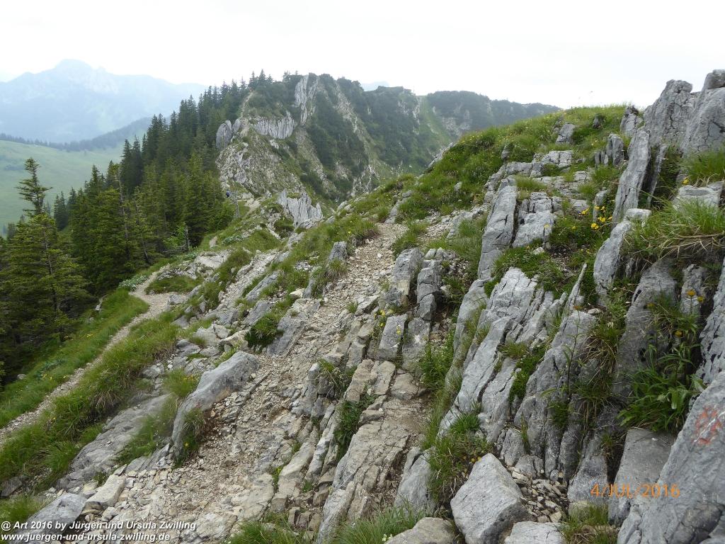 Gipfeltraumtour von Neuhaus auf die Brecherspitze und Josefsthaler Wasserfälle - Schliersee - Tegernsee