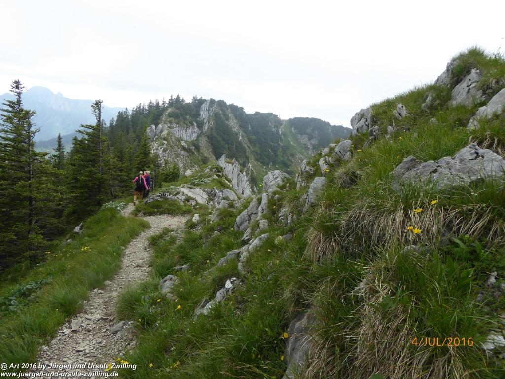 Gipfeltraumtour von Neuhaus auf die Brecherspitze und Josefsthaler Wasserfälle - Schliersee - Tegernsee