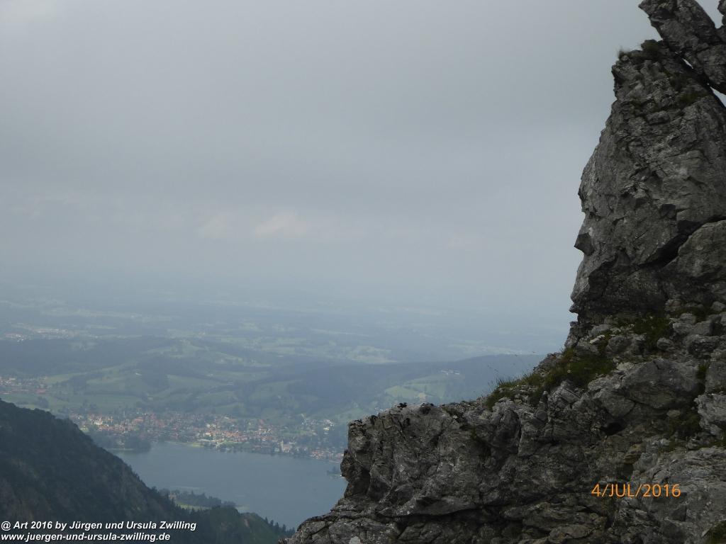 Gipfeltraumtour von Neuhaus auf die Brecherspitze und Josefsthaler Wasserfälle - Schliersee - Tegernsee