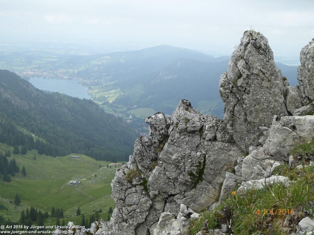 Gipfeltraumtour von Neuhaus auf die Brecherspitze und Josefsthaler Wasserfälle - Schliersee - Tegernsee