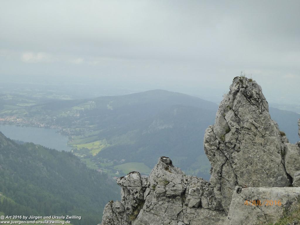 Gipfeltraumtour von Neuhaus auf die Brecherspitze und Josefsthaler Wasserfälle - Schliersee - Tegernsee