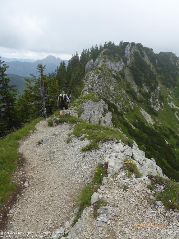 Gipfeltraumtour von Neuhaus auf die Brecherspitze und Josefsthaler Wasserfälle - Schliersee - Tegernsee