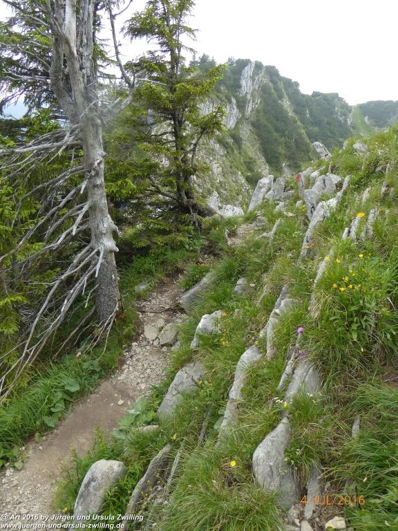 Gipfeltraumtour von Neuhaus auf die Brecherspitze und Josefsthaler Wasserfälle - Schliersee - Tegernsee