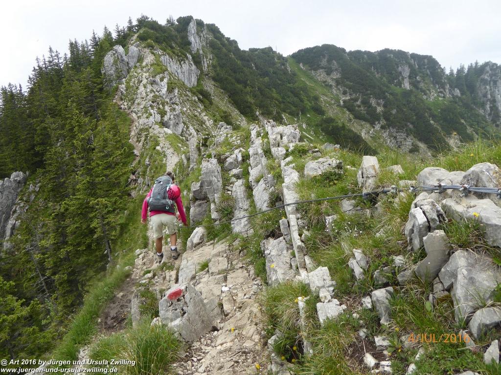 Gipfeltraumtour von Neuhaus auf die Brecherspitze und Josefsthaler Wasserfälle - Schliersee - Tegernsee
