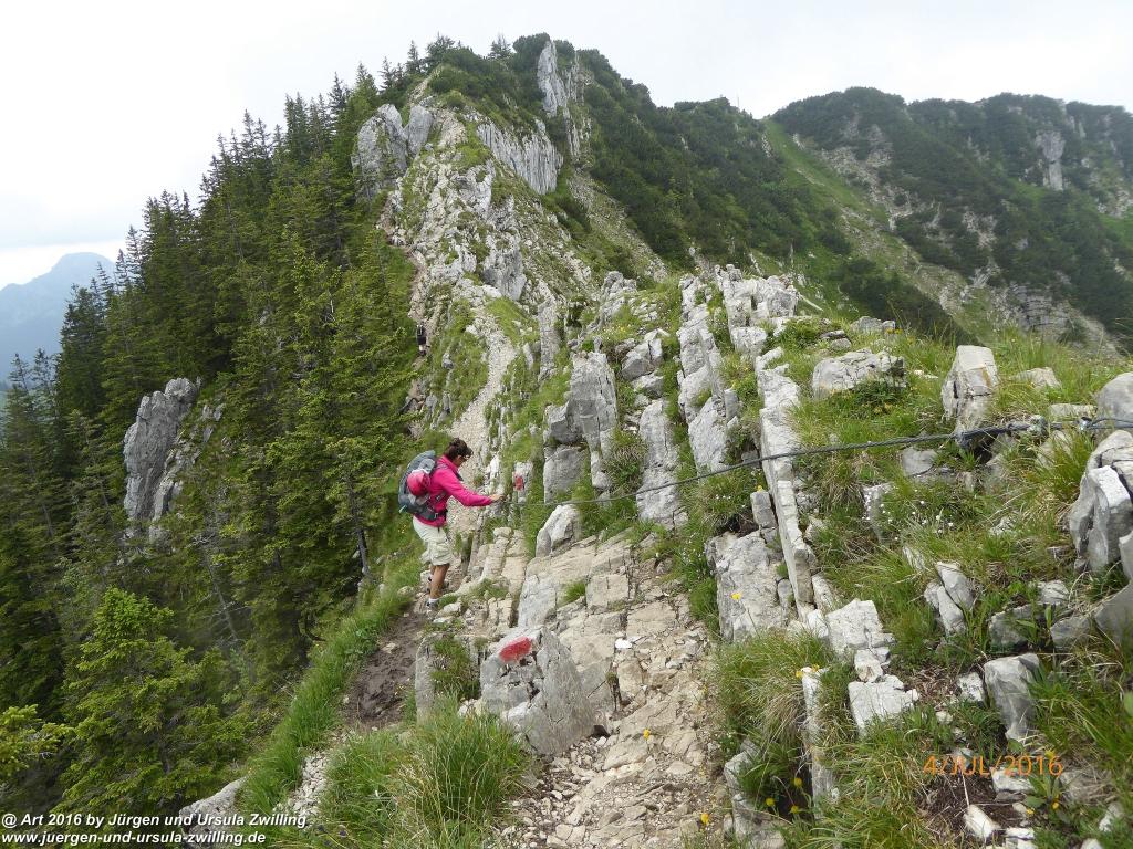 Gipfeltraumtour von Neuhaus auf die Brecherspitze und Josefsthaler Wasserfälle - Schliersee - Tegernsee