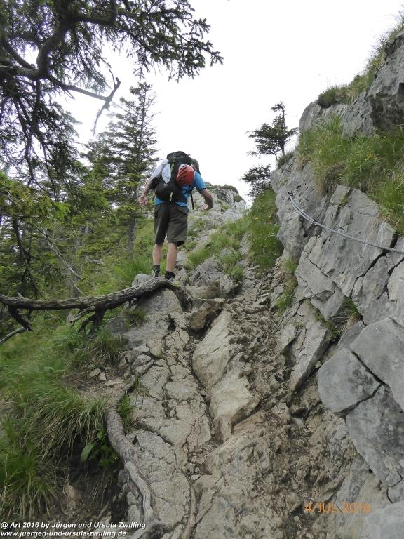 Gipfeltraumtour von Neuhaus auf die Brecherspitze und Josefsthaler Wasserfälle - Schliersee - Tegernsee