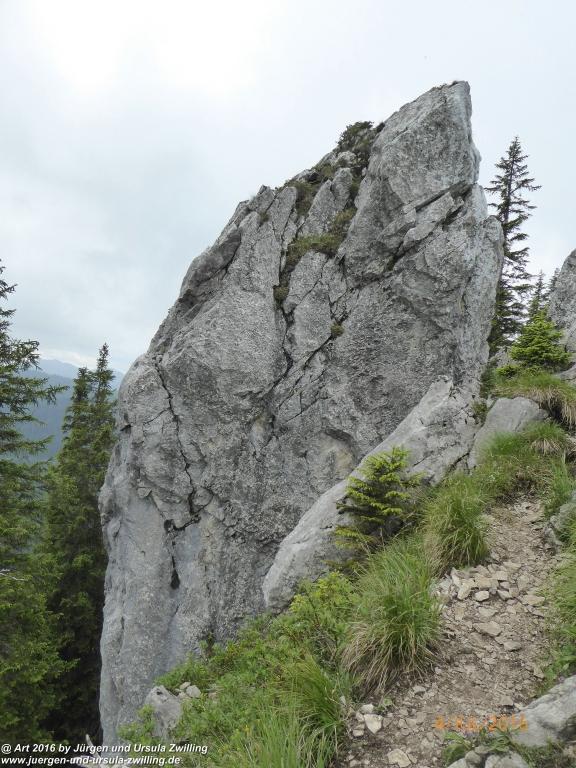 Gipfeltraumtour von Neuhaus auf die Brecherspitze und Josefsthaler Wasserfälle - Schliersee - Tegernsee
