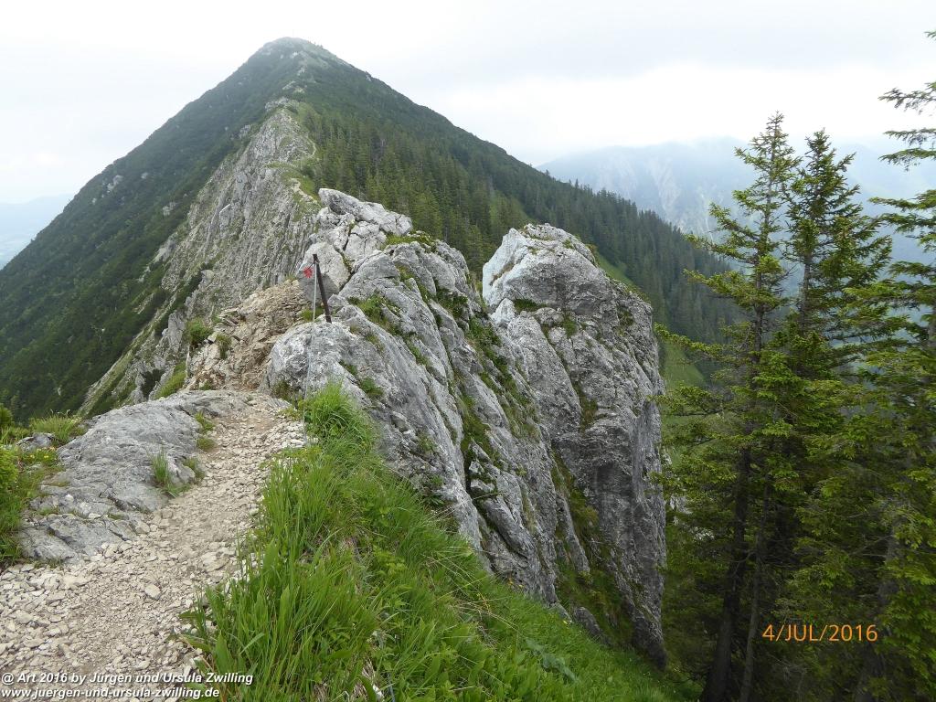 Gipfeltraumtour von Neuhaus auf die Brecherspitze und Josefsthaler Wasserfälle - Schliersee - Tegernsee