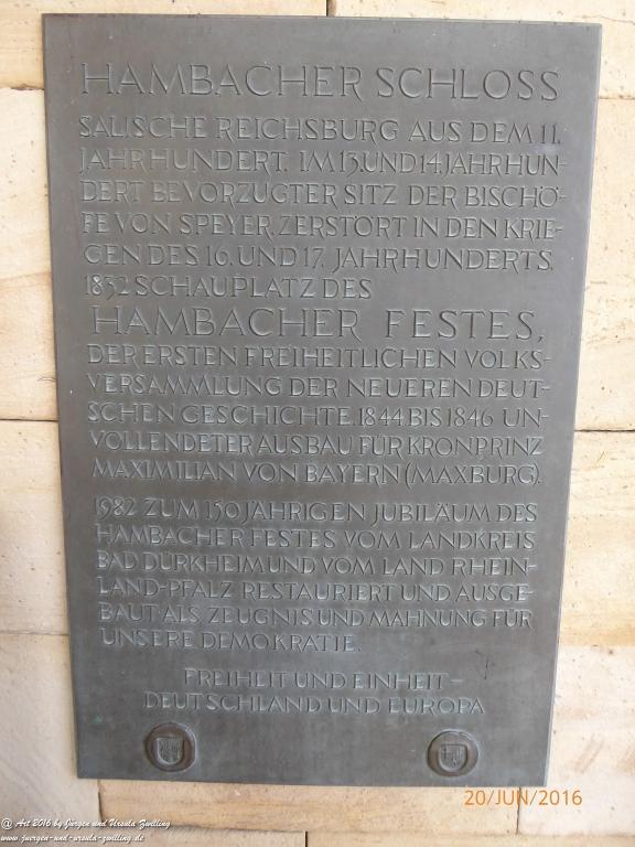 Hambacher Schloss - Neustadt an der Weinstraße - Pfalz