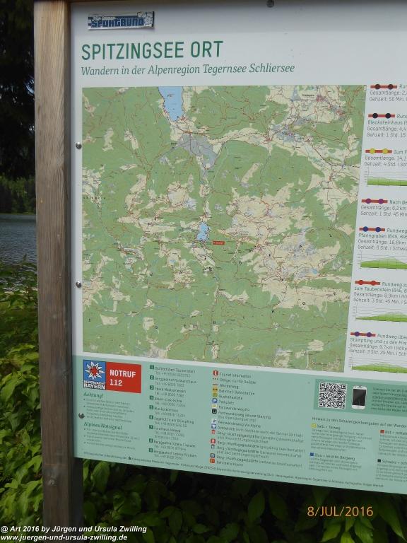 Spitzingsee - Tegernsee - Schliersee