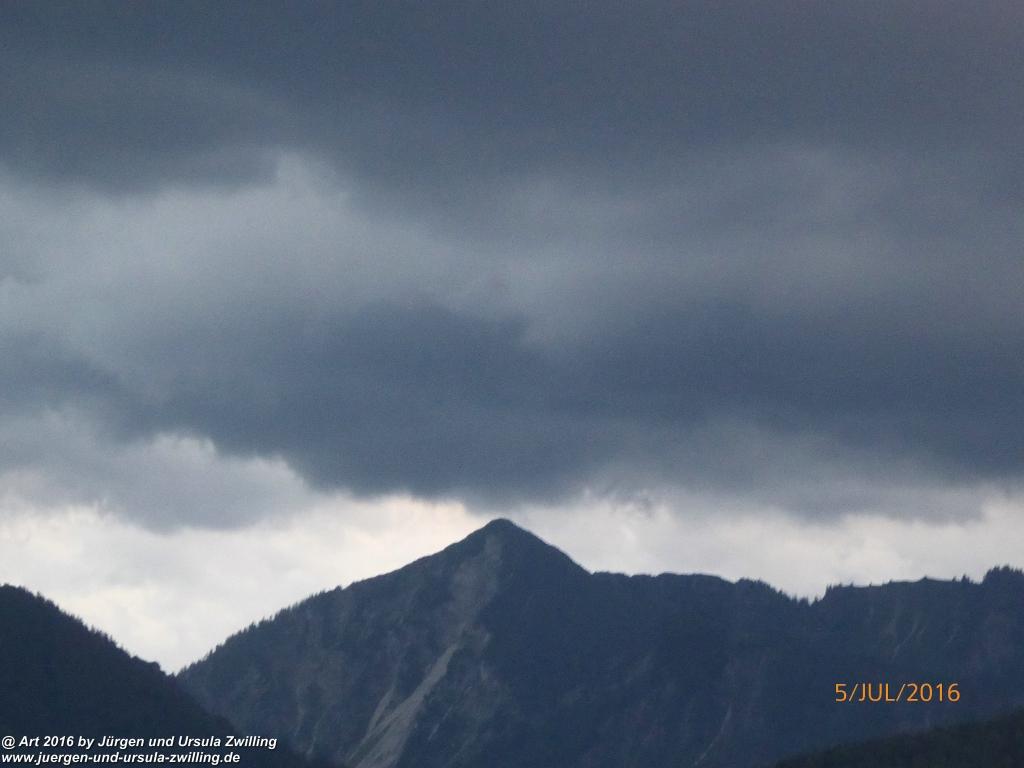 Wolkenspiel über Fischbachau - Schliersee - Tegernsee