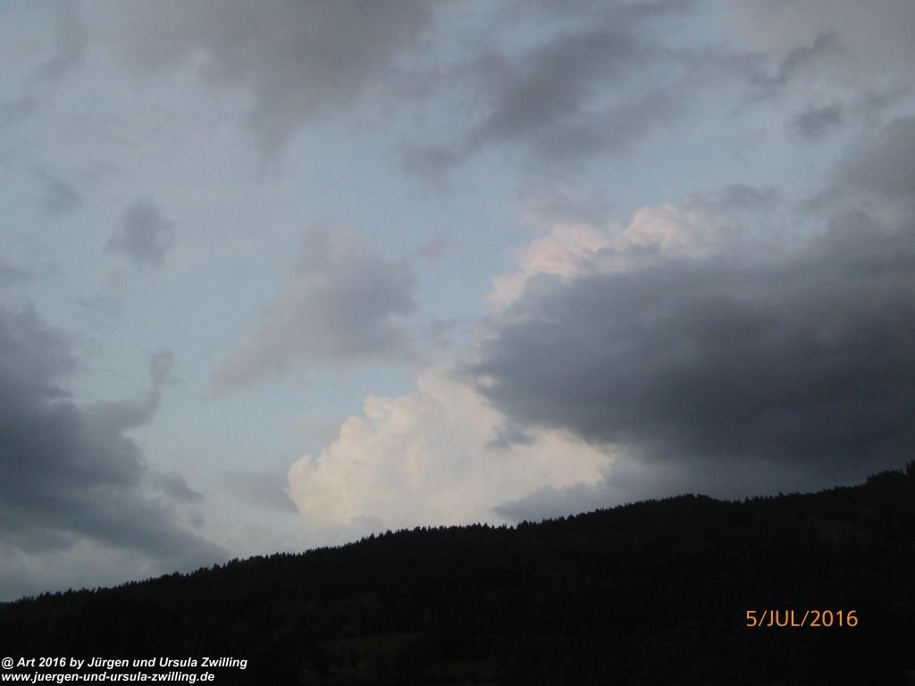 Wolkenspiel über Fischbachau - Schliersee - Tegernsee