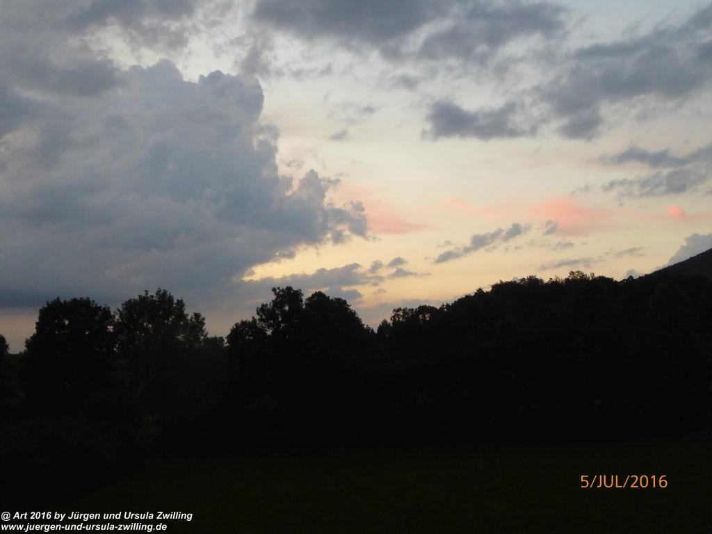 Wolkenspiel über Fischbachau - Schliersee - Tegernsee