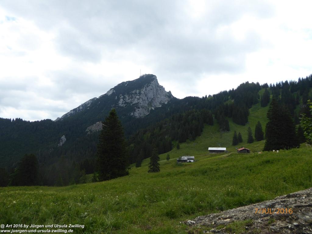 Philosophische Bildwanderung Gipfeltraumtour von Fischbachau auf den Wendelstein - Schliersee -Tegernsee