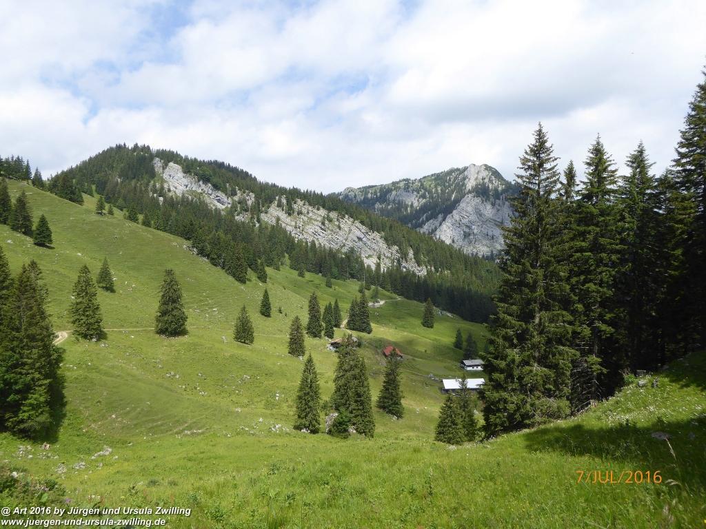 Philosophische Bildwanderung Gipfeltraumtour von Fischbachau auf den Wendelstein - Schliersee -Tegernsee