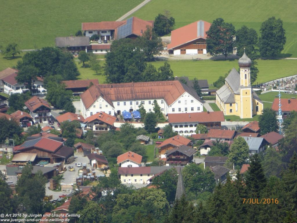 Philosophische Bildwanderung Gipfeltraumtour von Fischbachau auf den Wendelstein - Schliersee -Tegernsee
