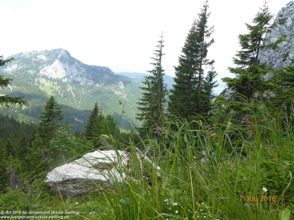 Philosophische Bildwanderung Gipfeltraumtour von Fischbachau auf den Wendelstein - Schliersee -Tegernsee