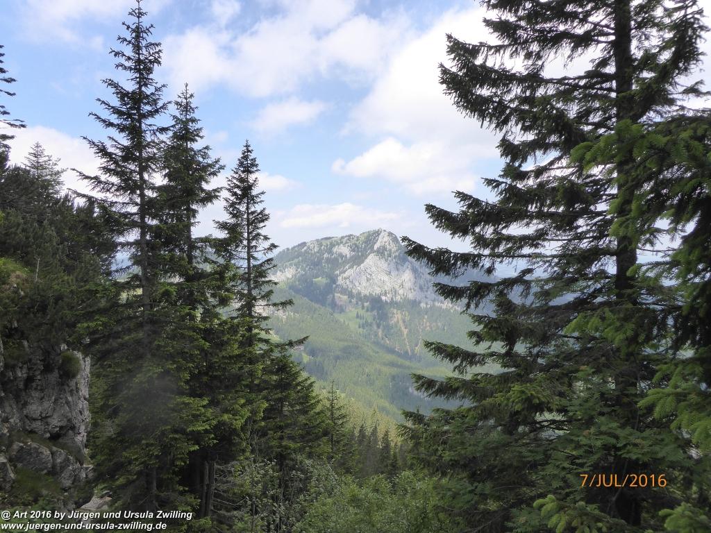 Philosophische Bildwanderung Gipfeltraumtour von Fischbachau auf den Wendelstein - Schliersee -Tegernsee