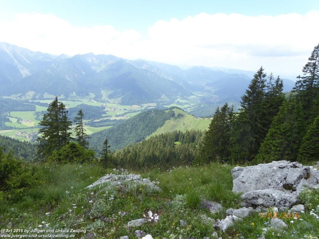 Philosophische Bildwanderung Gipfeltraumtour von Fischbachau auf den Wendelstein - Schliersee -Tegernsee