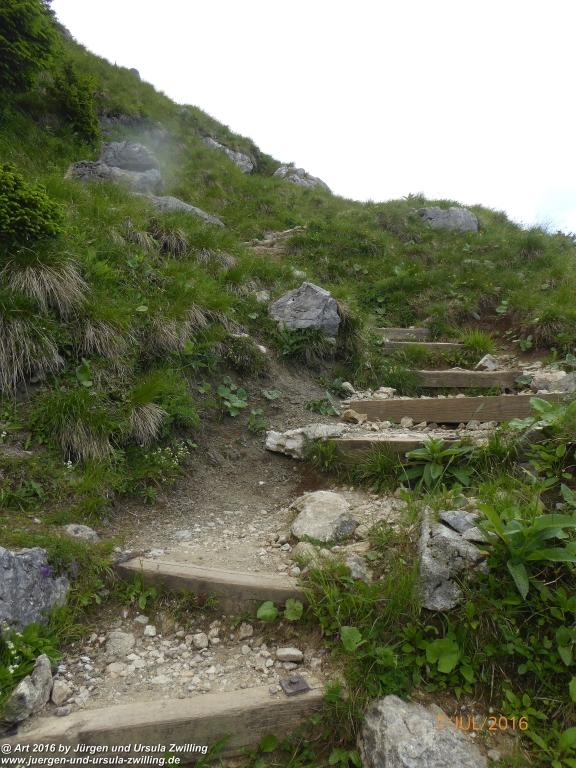 Philosophische Bildwanderung Gipfeltraumtour von Fischbachau auf den Wendelstein - Schliersee -Tegernsee