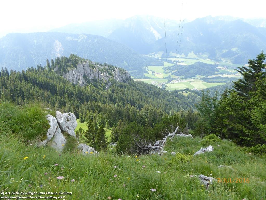 Philosophische Bildwanderung Gipfeltraumtour von Fischbachau auf den Wendelstein - Schliersee -Tegernsee