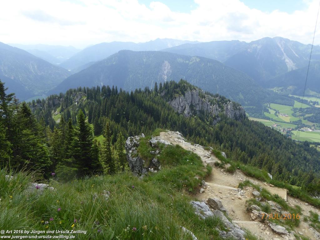 Philosophische Bildwanderung Gipfeltraumtour von Fischbachau auf den Wendelstein - Schliersee -Tegernsee