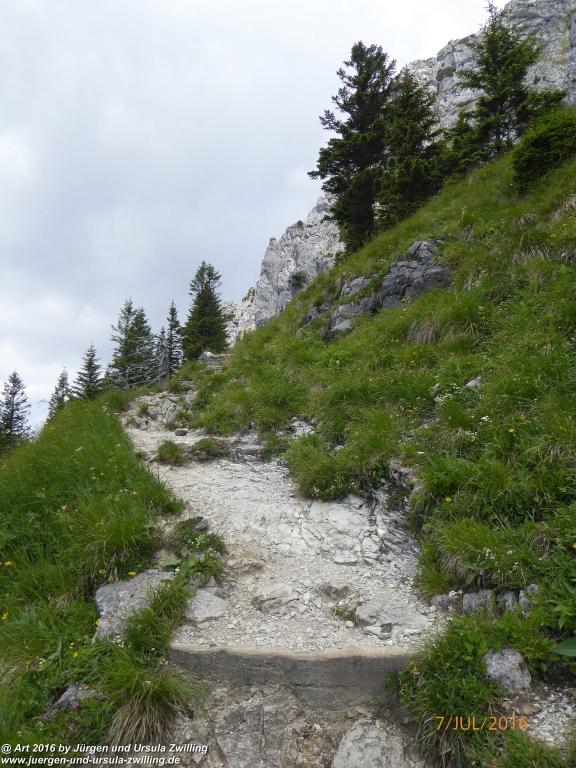 Philosophische Bildwanderung Gipfeltraumtour von Fischbachau auf den Wendelstein - Schliersee -Tegernsee
