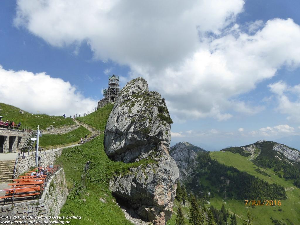 Philosophische Bildwanderung Gipfeltraumtour von Fischbachau auf den Wendelstein - Schliersee -Tegernsee