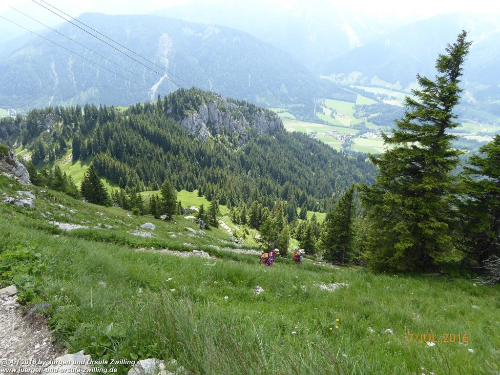 Philosophische Bildwanderung Gipfeltraumtour von Fischbachau auf den Wendelstein - Schliersee -Tegernsee