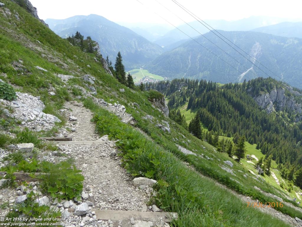 Philosophische Bildwanderung Gipfeltraumtour von Fischbachau auf den Wendelstein - Schliersee -Tegernsee