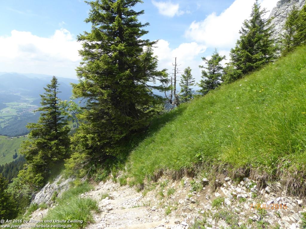 Philosophische Bildwanderung Gipfeltraumtour von Fischbachau auf den Wendelstein - Schliersee -Tegernsee