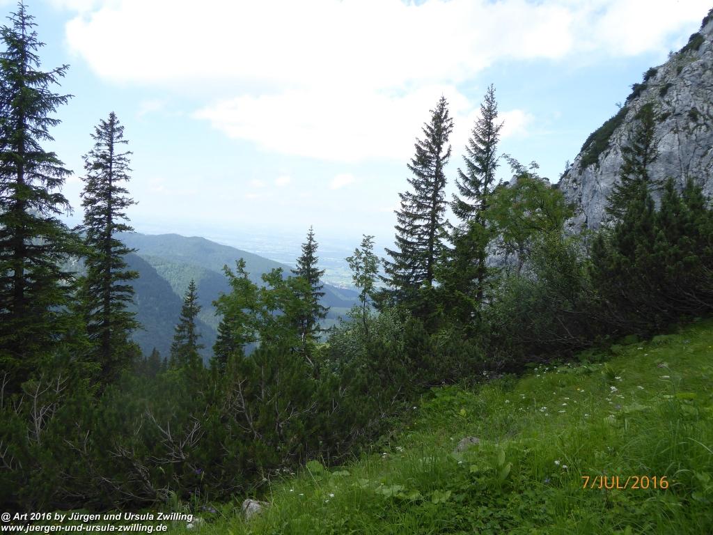 Philosophische Bildwanderung Gipfeltraumtour von Fischbachau auf den Wendelstein - Schliersee -Tegernsee