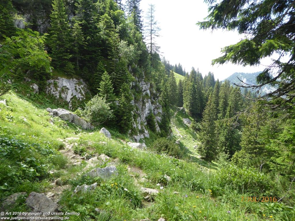 Philosophische Bildwanderung Gipfeltraumtour von Fischbachau auf den Wendelstein - Schliersee -Tegernsee