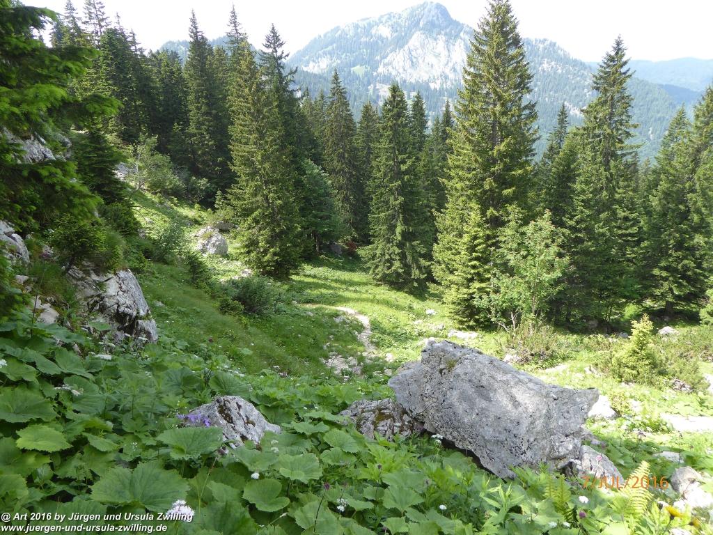 Philosophische Bildwanderung Gipfeltraumtour von Fischbachau auf den Wendelstein - Schliersee -Tegernsee