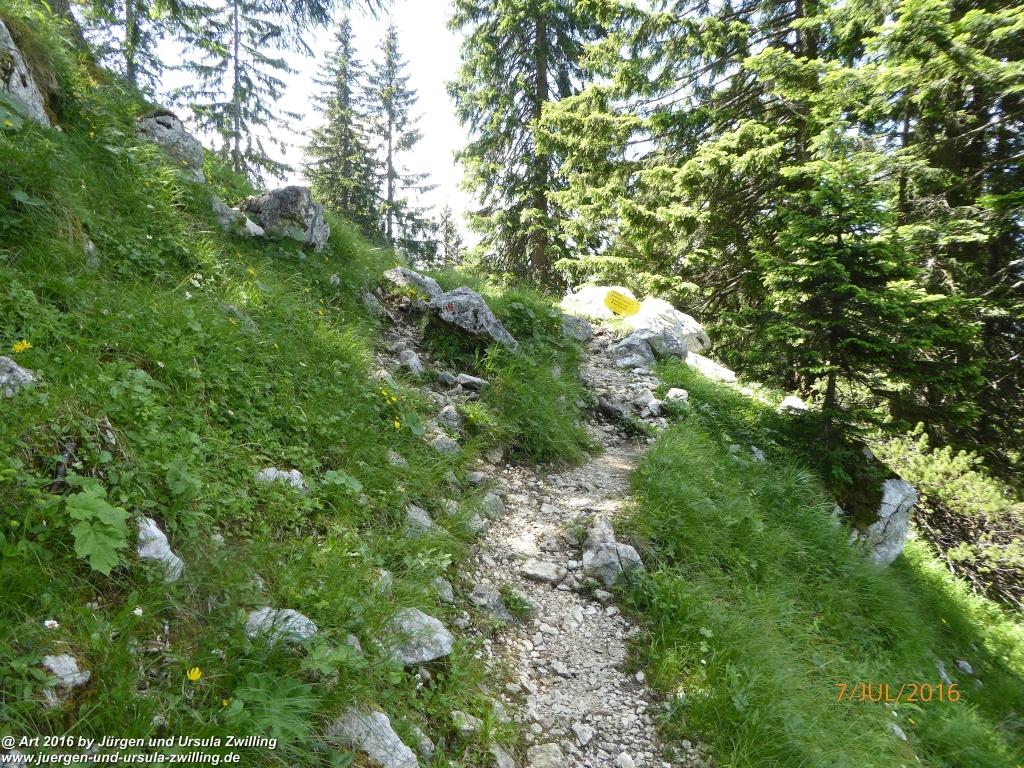 Philosophische Bildwanderung Gipfeltraumtour von Fischbachau auf den Wendelstein - Schliersee -Tegernsee
