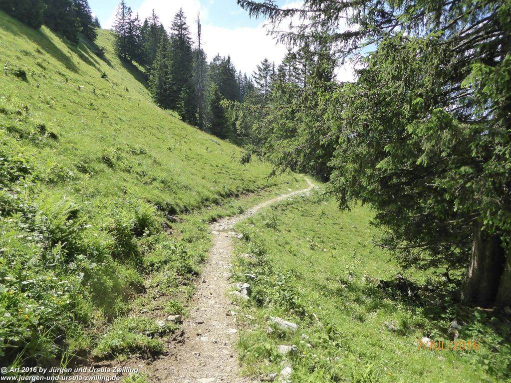 Philosophische Bildwanderung Gipfeltraumtour von Fischbachau auf den Wendelstein - Schliersee -Tegernsee