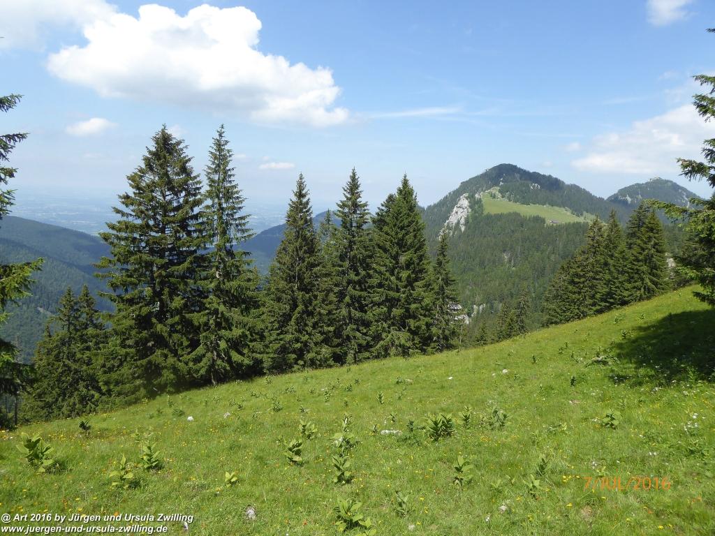 Philosophische Bildwanderung Gipfeltraumtour von Fischbachau auf den Wendelstein - Schliersee -Tegernsee