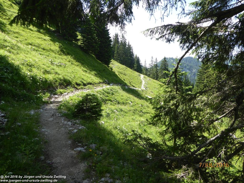 Philosophische Bildwanderung Gipfeltraumtour von Fischbachau auf den Wendelstein - Schliersee -Tegernsee