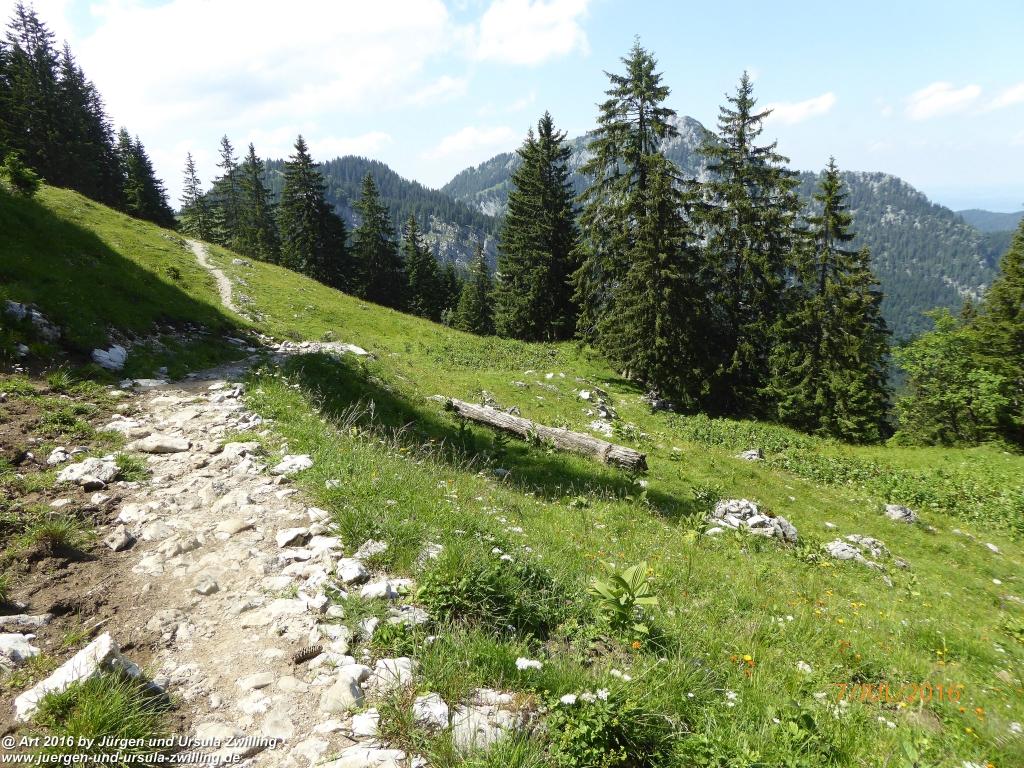 Philosophische Bildwanderung Gipfeltraumtour von Fischbachau auf den Wendelstein - Schliersee -Tegernsee