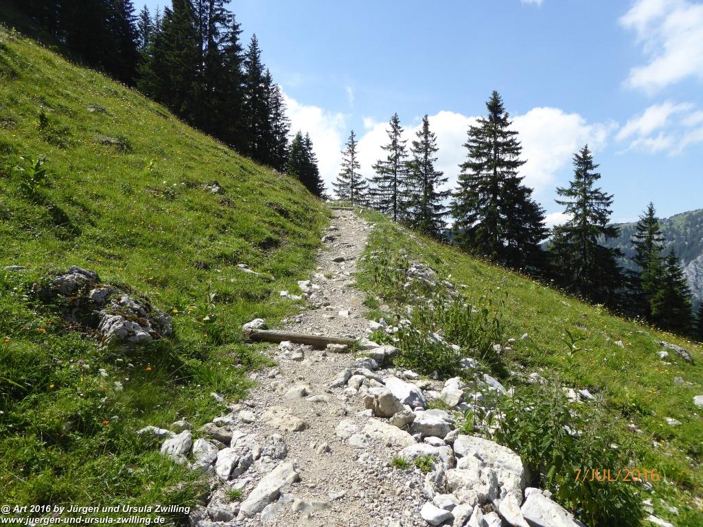 Philosophische Bildwanderung Gipfeltraumtour von Fischbachau auf den Wendelstein - Schliersee -Tegernsee