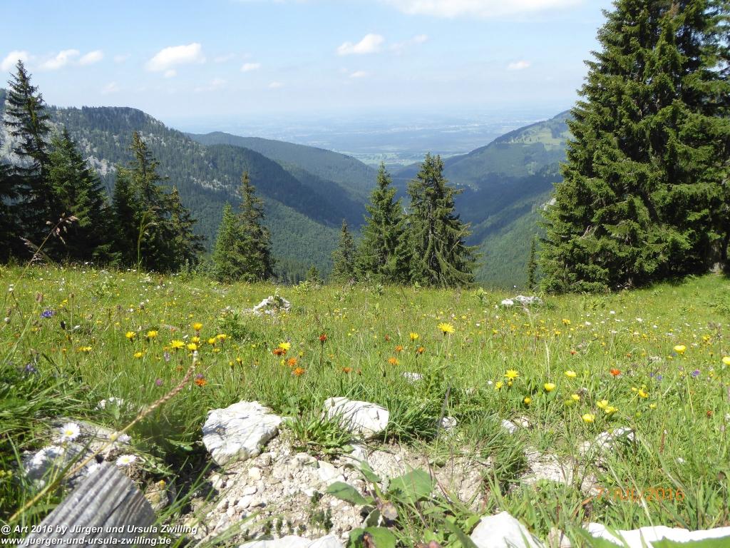 Philosophische Bildwanderung Gipfeltraumtour von Fischbachau auf den Wendelstein - Schliersee -Tegernsee