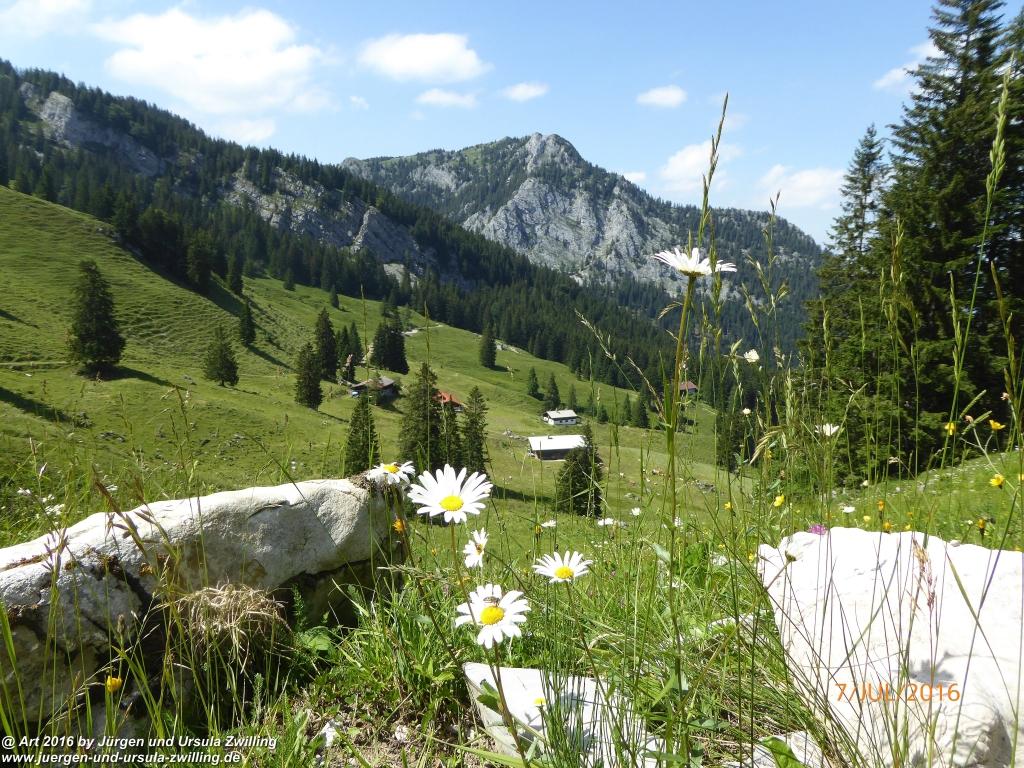 Philosophische Bildwanderung Gipfeltraumtour von Fischbachau auf den Wendelstein - Schliersee -Tegernsee