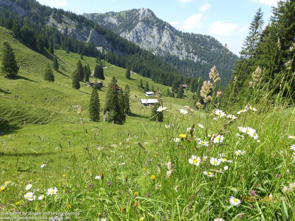 Philosophische Bildwanderung Gipfeltraumtour von Fischbachau auf den Wendelstein - Schliersee -Tegernsee