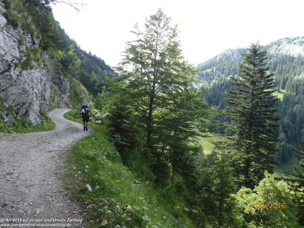 Philosophische Bildwanderung Gipfeltraumtour von Fischbachau auf den Wendelstein - Schliersee -Tegernsee