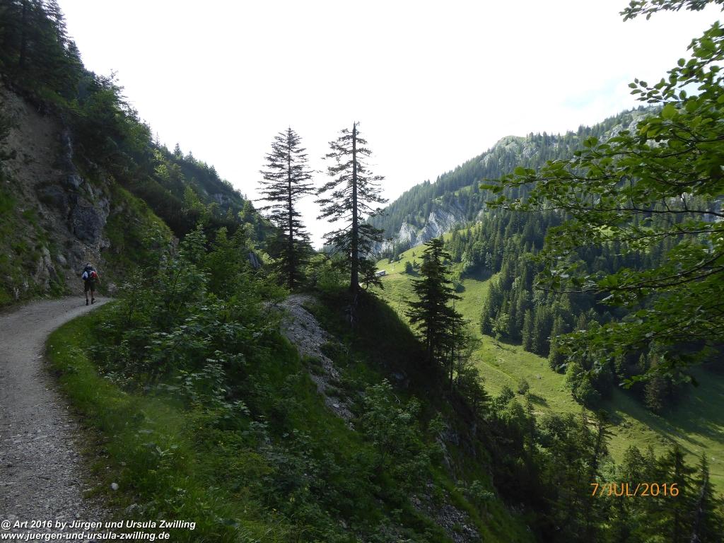 Philosophische Bildwanderung Gipfeltraumtour von Fischbachau auf den Wendelstein - Schliersee -Tegernsee