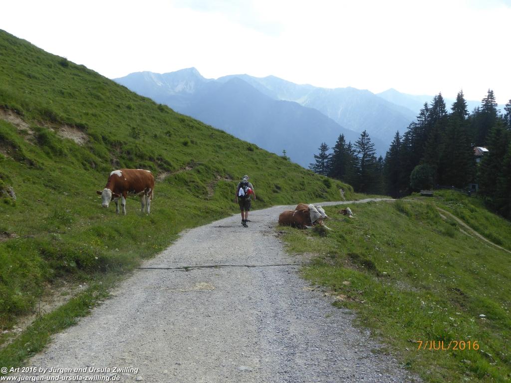 Philosophische Bildwanderung Gipfeltraumtour von Fischbachau auf den Wendelstein - Schliersee -Tegernsee