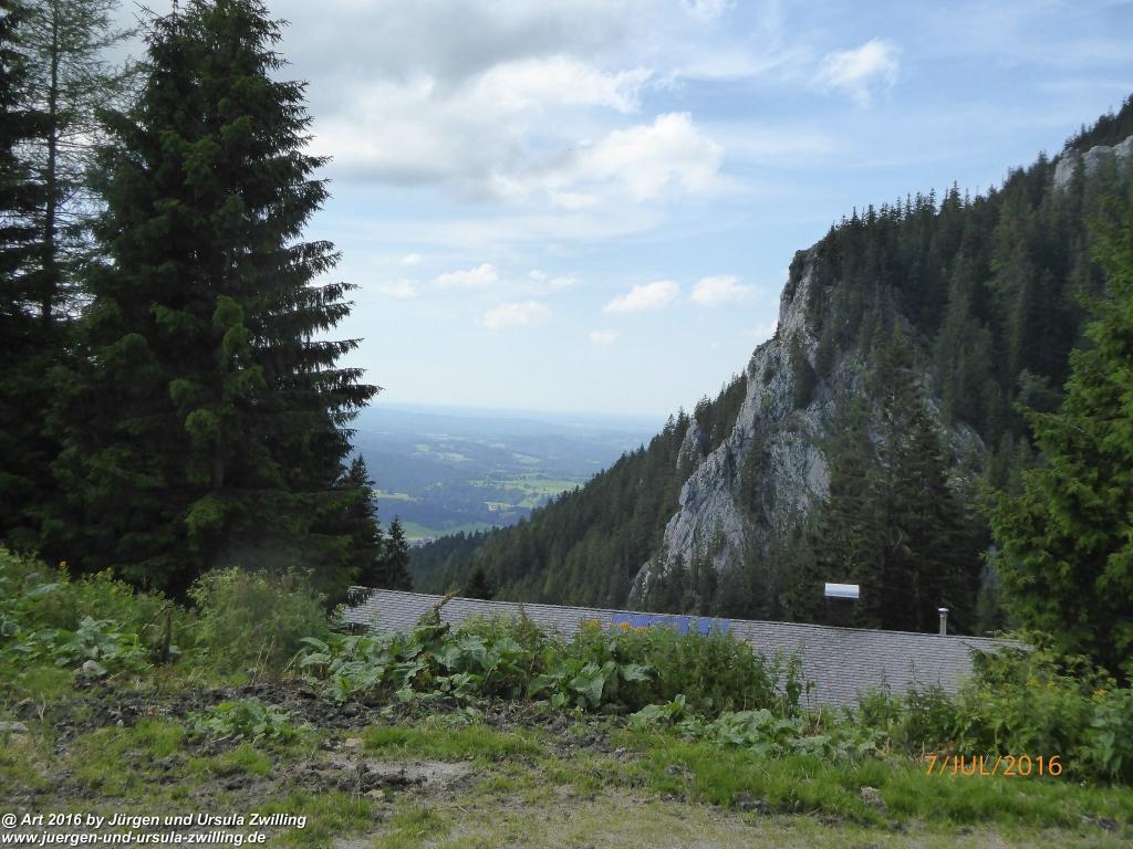 Philosophische Bildwanderung Gipfeltraumtour von Fischbachau auf den Wendelstein - Schliersee -Tegernsee