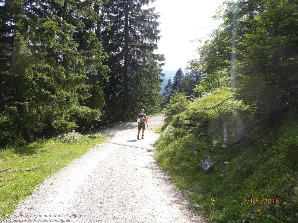 Philosophische Bildwanderung Gipfeltraumtour von Fischbachau auf den Wendelstein - Schliersee -Tegernsee