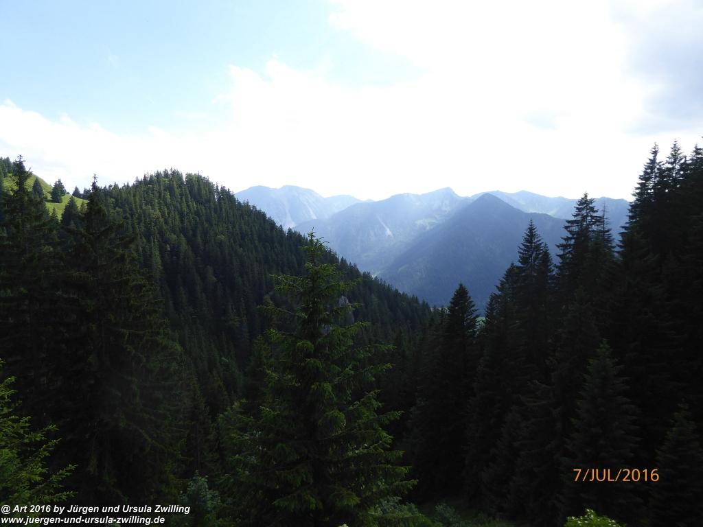 Philosophische Bildwanderung Gipfeltraumtour von Fischbachau auf den Wendelstein - Schliersee -Tegernsee
