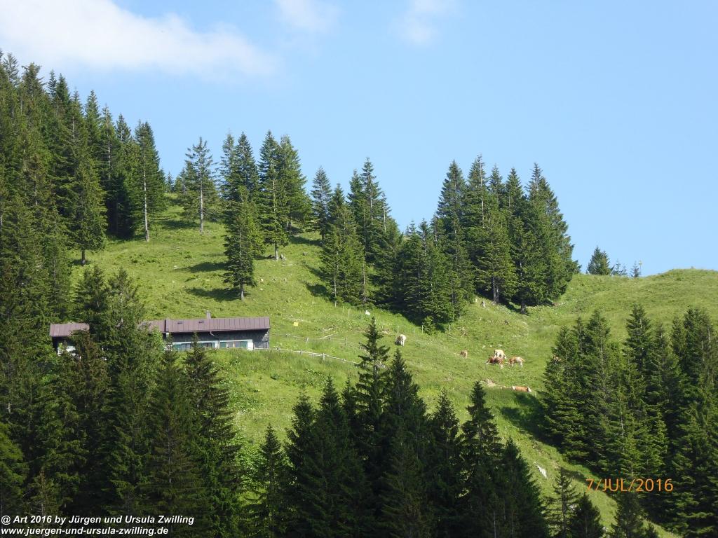 Philosophische Bildwanderung Gipfeltraumtour von Fischbachau auf den Wendelstein - Schliersee -Tegernsee